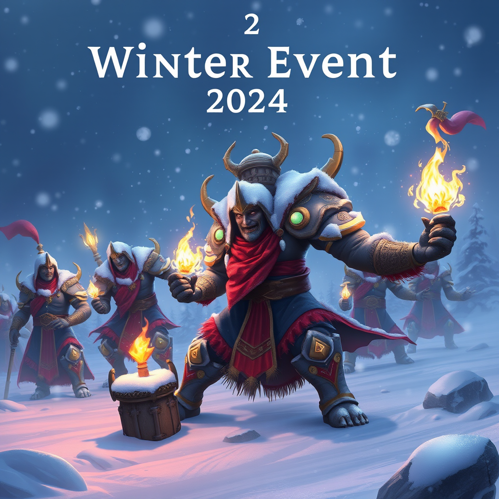 Зимнее событие Dota 2 2024 с новыми бессмертными сокровищами, снежные эффекты и праздничная атмосфера игры