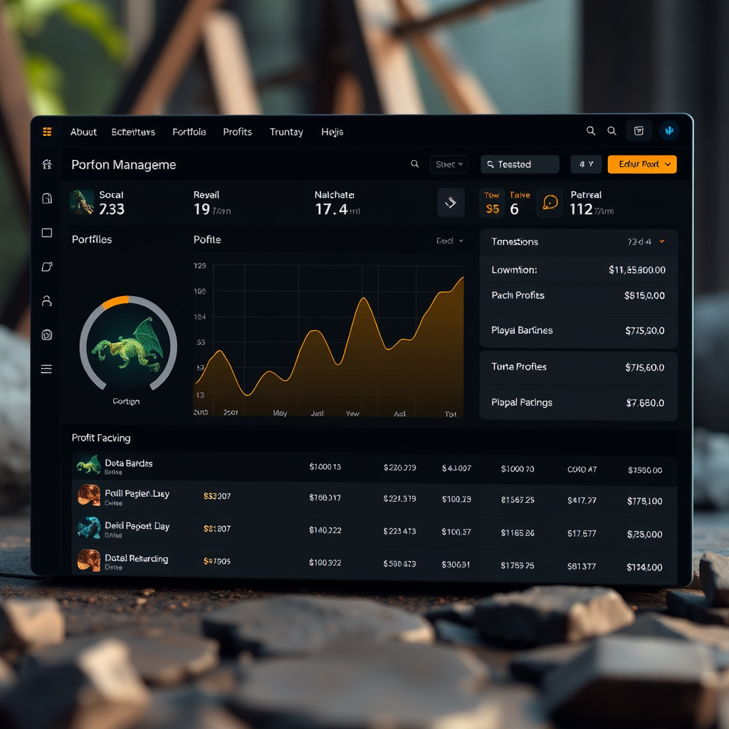 Система управления портфелем предметов Dota 2 с отслеживанием прибыли и убытков в реальном времени